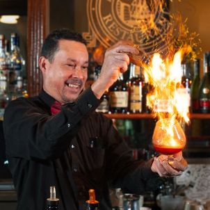 Mother's Day Dining - Flaming Spanish Coffee - Mallorca Cleveland